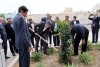کاشت نهال توسط مدیرعامل بیمه ایران در روز درختکاری
